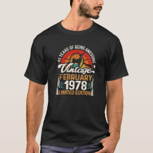 Camiseta Caçadores de cervos de 45 anos fevereiro de 1978 4