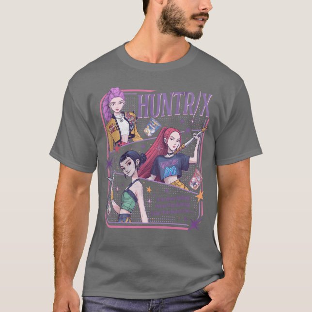 Camiseta Caçadores de demônios do Kpop presente da família  (Frente)