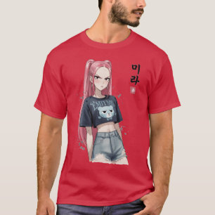 Camiseta Caçadores de demônios Kpop Mira Sumi E garota