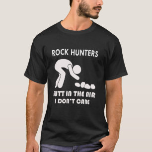 Camiseta Caçadores de Rock Engraçados Bumbuns no Ar Não se