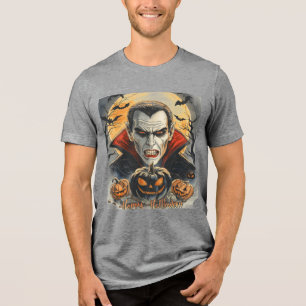 Camiseta Caçadores de Vampiros Sedentos de Sangue sob a Lua
