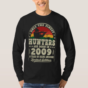 Camiseta Caçadores de veados de 14 anos Vintage 2009 14