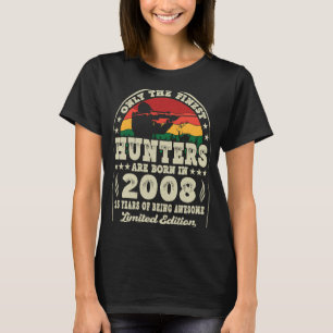 Camiseta Caçadores de veados de 15 anos Vintage 2008 15