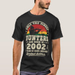 Camiseta Caçadores De Veados De 21 Anos Vintage 2002 21ruas<br><div class="desc">Caçadores de veados de 21 anos Vintage 2002 aniversário de 21 anos</div>