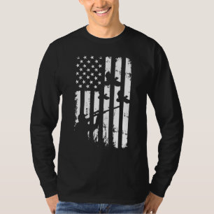 Camiseta Caçadores legal Vintage Vintage Incomodado Sinaliz