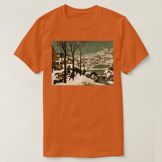 CAMISETA CAÇADORES NA NEVE BRUEGEL 2 (Frente do Design)