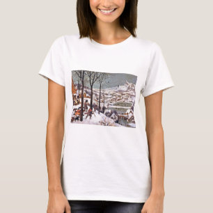Camiseta Caçadores na neve, Pieter Bruegel, o Velho