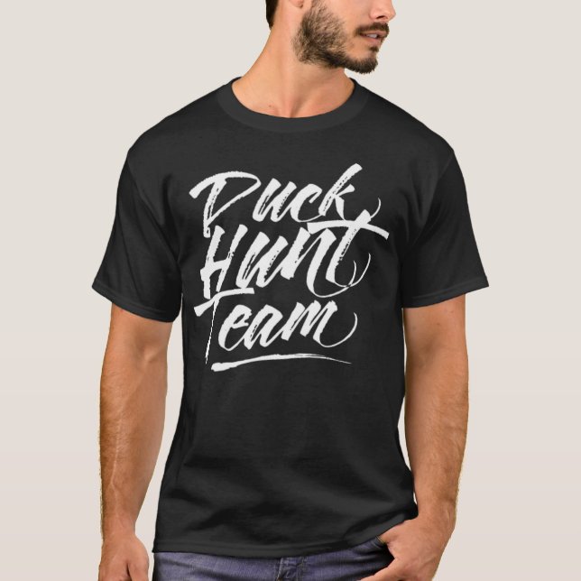 Camiseta Caçadores Patos Caçando Caça Patos Caçadores Patos (Frente)