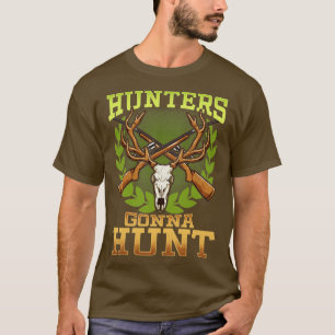 Camiseta Caçadores vão caçar Pais de cervo
