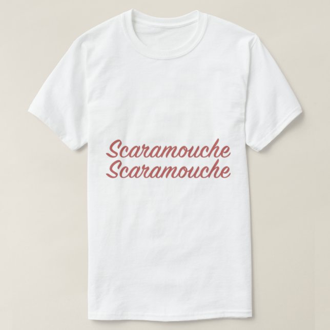 Camiseta cacamouche (Frente do Design)