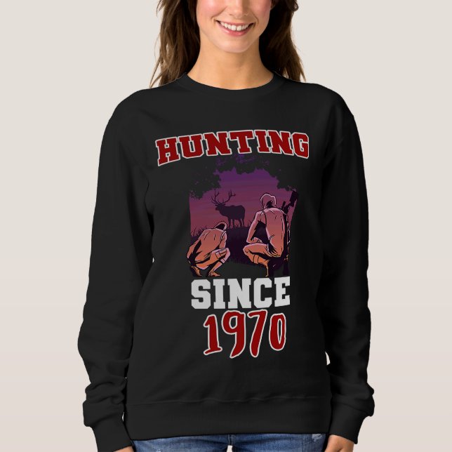 Camiseta Caçando desde 1970 (Frente)
