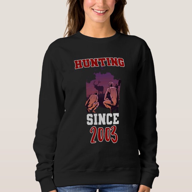 Camiseta Caçando desde 2003 (Frente)