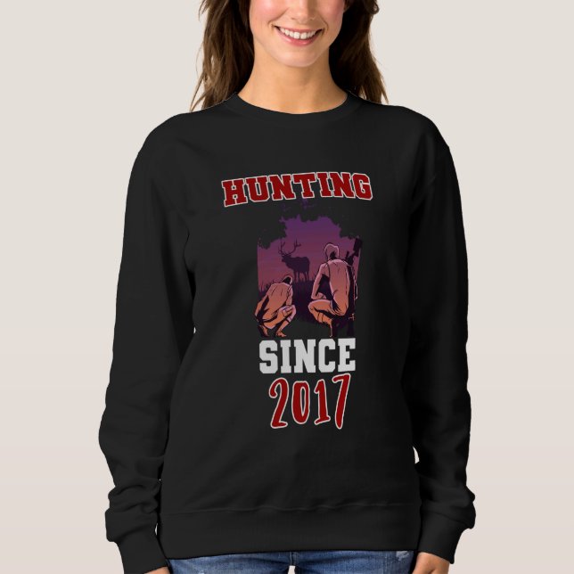 Camiseta Caçando desde 2017 (Frente)