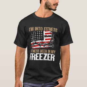 Camiseta Caçando estou na Malhação Caçador de Veado gelado