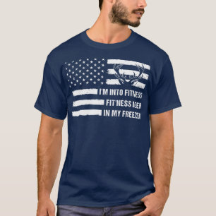 Camiseta Caçando-Me Em Malhação De Veado No Meu Congelador