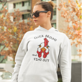 Camiseta Cacareje Por Aí e Descubra Frango Galinha Engraçad