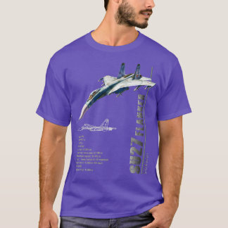 Camiseta Caças SU27 FlankerSpec