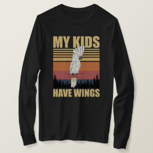 Camiseta Cacatua Meus Filhos Têm Asas
