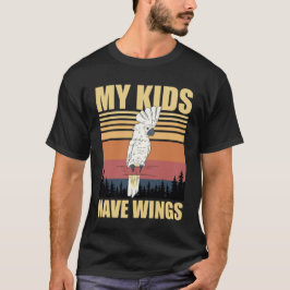 Camiseta Cacatua Meus Filhos Têm Asas