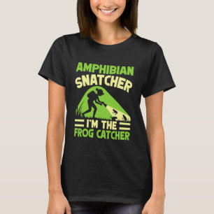 Camiseta Cachador de Rã Pegador de Anfíbio Rã
