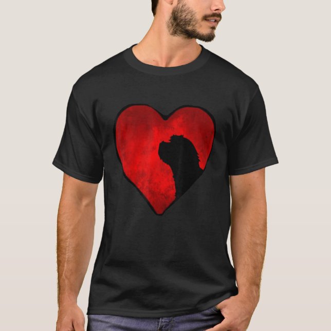 Camiseta Cachapó Cachorro Cachorro Cachapu Ama Cockapoo Wit (Frente)