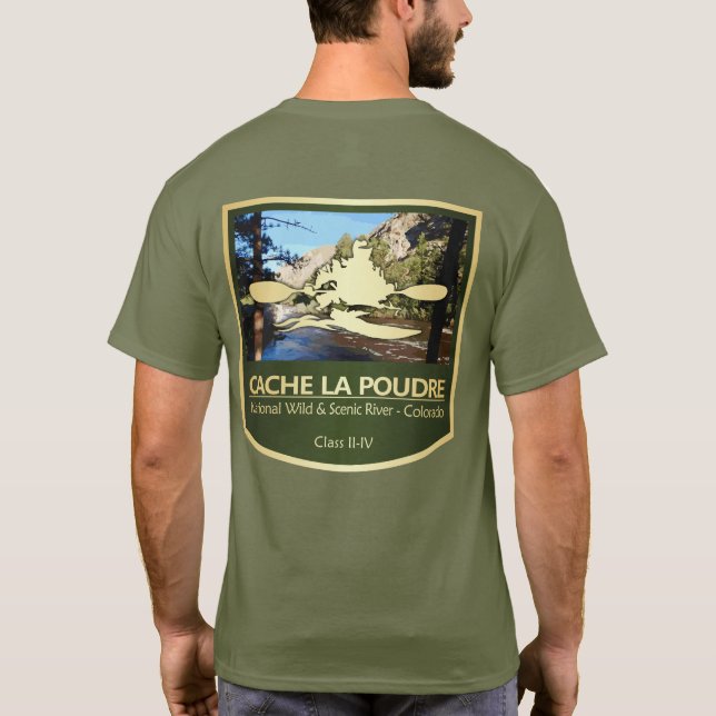 Camiseta Cache la Poudre (PFK) (Verso)