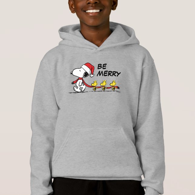 Camiseta Cachecol de Inverno Peanuts | Snoopy & Amigos (Frente)