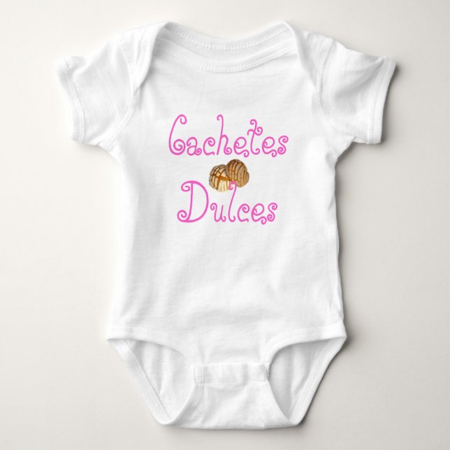 Camiseta Cachetes Dulces (mordentes doces - bandeja Dulce) (Frente)
