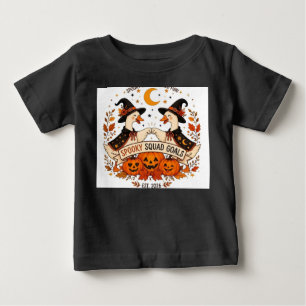 Camiseta Cachinhos de Ganso de Halloween com Chapéus de Bru