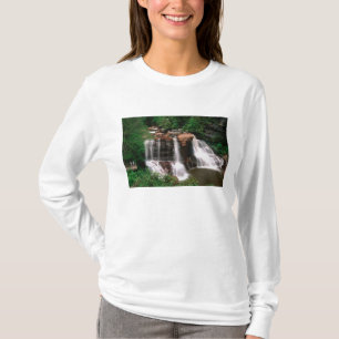 Camiseta Cachoeira Blackwater, Virgínia Ocidental, cênica,