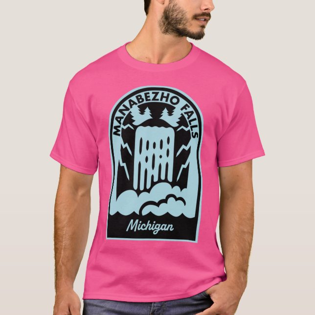 Camiseta Cachoeira Manabezho Michigan (Frente)