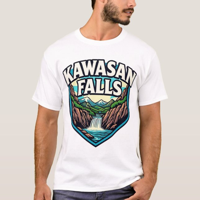 CAMISETA CACHOEIRAS DE KAWASAN (Frente)