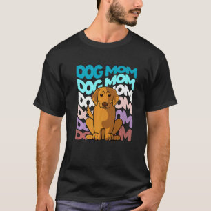 Camiseta Cachorra Mãe Golden Retriever Legal Retrô Vintage