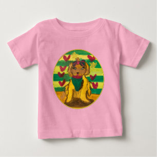 Camiseta Cachorrinho "Arte das Crianças"