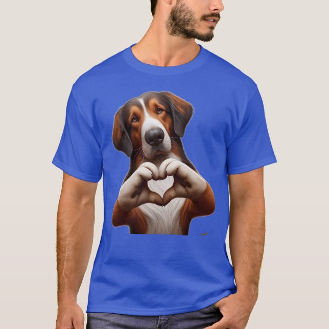 Camiseta Cachorrinho Coração (Frente)