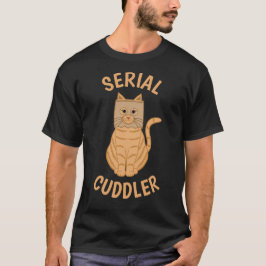 Camiseta Cachorrinho Cute Laranja Cuddler Serial