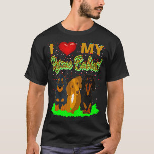 Camiseta Cachorrinho Engraçado Que Adoro O Meu Resgate