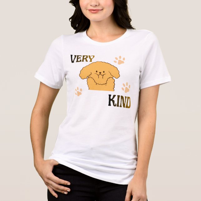 Camiseta  Cachorrinho Muito Fofo (Frente)