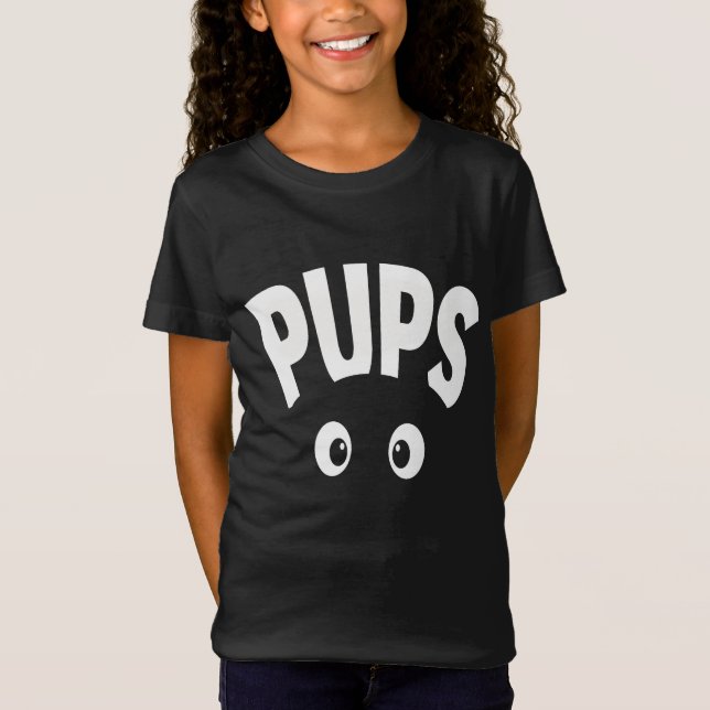 Camiseta Cachorrinhos Assistindo (Frente)