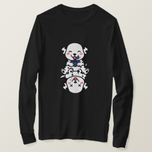 Camiseta Cachorrinhos Dalmatas Adoráveis Diversão com Mirti