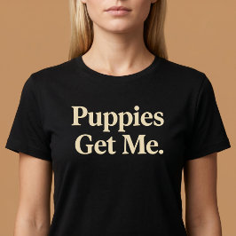 Camiseta Cachorrinhos Me Conquistam