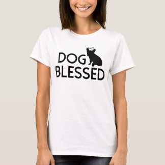 Camiseta "Cachorro Abençoado" Vencedoras de Anjo Francês