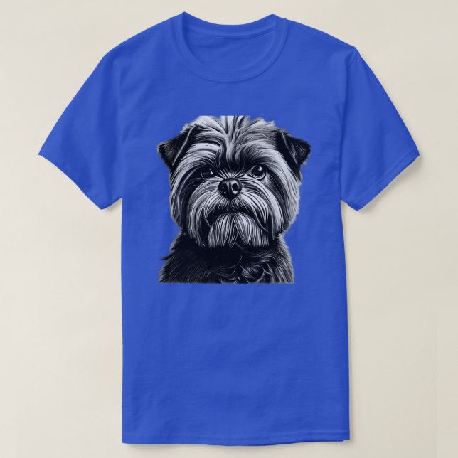 Camiseta Cachorro Affenpinscher (Frente do Design)