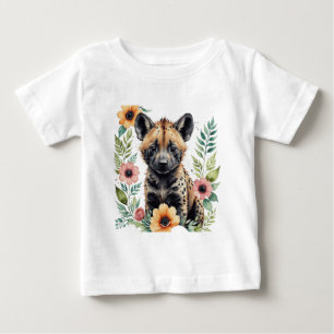 Camiseta Cachorro africano pintado fofo, cachorro selvagem