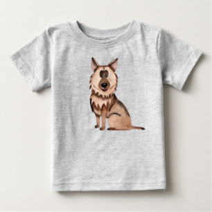 Camiseta Cachorro Alemão Pastor Engraçado Pet