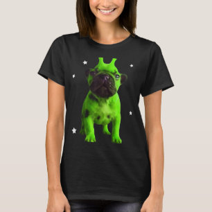 Camiseta Cachorro Alien Meme Retro Bobo Cachorro Espaço Vin