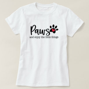 Camiseta Cachorro Amor Citação Inspiradora