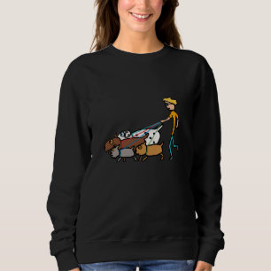 Camiseta Cachorro Andando