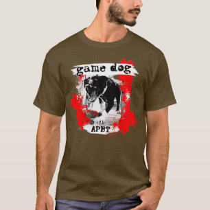 Camiseta Cachorro APBT American Pitbull Terrier WHITE Editi
