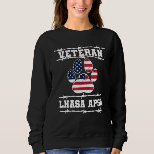 Camiseta Cachorro Aposentado Veterano Lhasa Apso Animais de